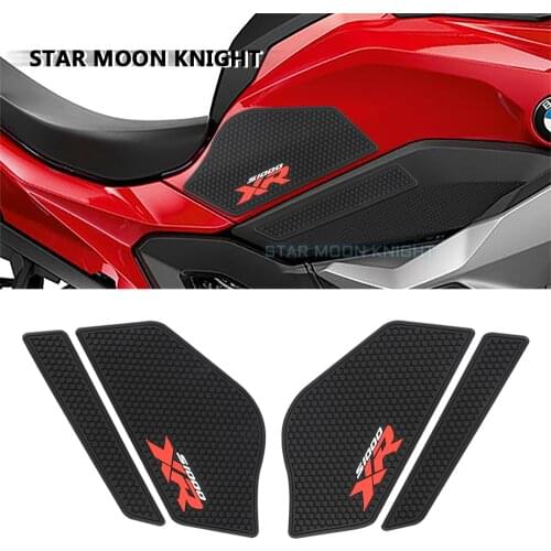 Motorcycle Stickers Decals Fuel Oil Tank Protector Pads Kit Black Decoration Accessories Fit For BMW S1000XR S 1000 XR 2020