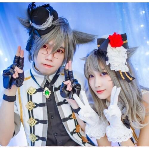 Anime Cos Final Fantasy XIV FF14 Hinamatsuri Idol Suits Male Cosplay Costumes