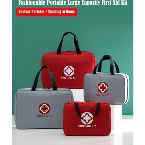 First Aid Kit For Medicines Outdoor Camping Medical Bag Survival Handbag Emergency Kits Travel Set Portable