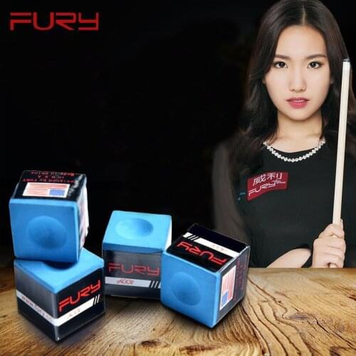 FURY Billiard Chalk 1 Pc Pool Chalk Billiard Accessories for Match Use Snooker Chalk Professional Player Cue Chalk