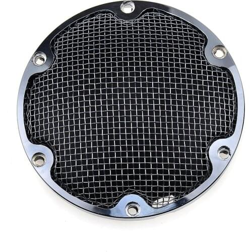 For HARLEY DAVIDSON XL SPORTSTER 883 1200 CHROME MESH DERBY COVER 2004-2018