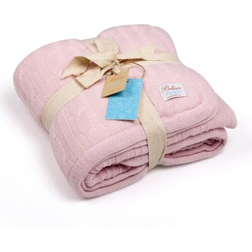 Betires Home Knitted Baby Blanket