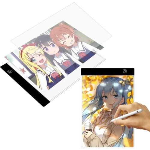 A4 Level Dimmable Led Drawing Copy Pad Board Childrens Toy Painting Educational Kids Grow Playmates Creative Gifts For Children