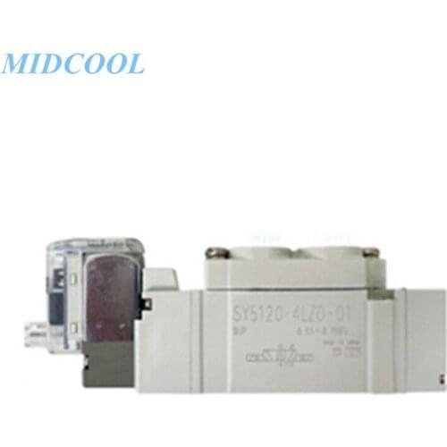 Solenoid Valve 5 Port SY Series SY5000 SY5120 SY5120-5FU-C6/C6P-X268 SY5120-5LZD-01-X9/X10 SY5120-5YO-01-F