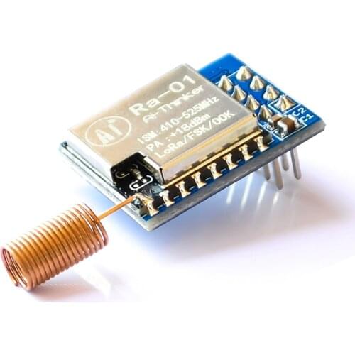 Ra-01 with DIP backplane SX1278 LoRa spread spectrum wireless module 433MHz Ra-01