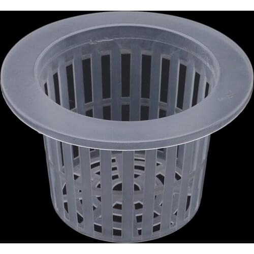 5PCS Mesh Pot Net Cup Vegetable Grow Basket Aquaponics Cup Hydroponic Pot Soilless Net Pot Aeroponics Basket Nursery Mesh Pot