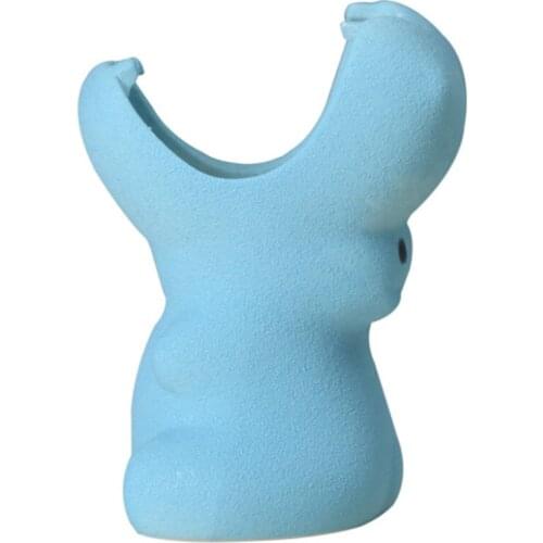 Big Mouth Hippo Ceramics Pots Succulent Plants Animal Shaped Flowerpot Vase For Flowers Cute Home Decoration Figurines Creative