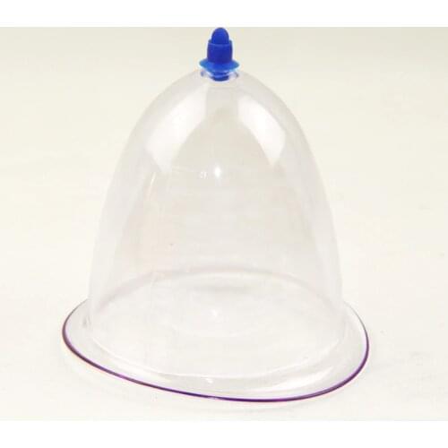 2 Pieces Chinese Vacuum Set 13.5cm Female Cupping Massage New Enlarge Breast Cupping for Female Breast Massager