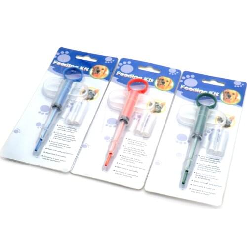 Wholesale 20Pcs Kid Dog Feed Tool Water Medicine Injector Tablet Pill Cat For Dog Kitten Puppy Pet Medicine Feeder Pet shop