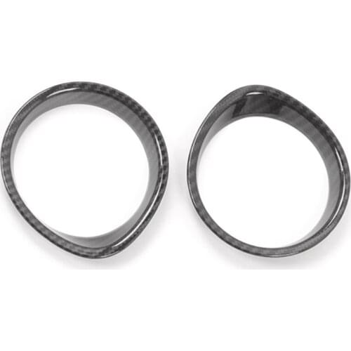 Front Side Air Conditioning AC Outlet Vent Decoration Frame Cover Trim Fit for Kia Forte / Cerato / K3 2019 2020