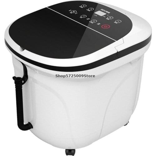 Fully automatic foot bath foot bath barrel household electric massage constant temperature heating deep leg basin