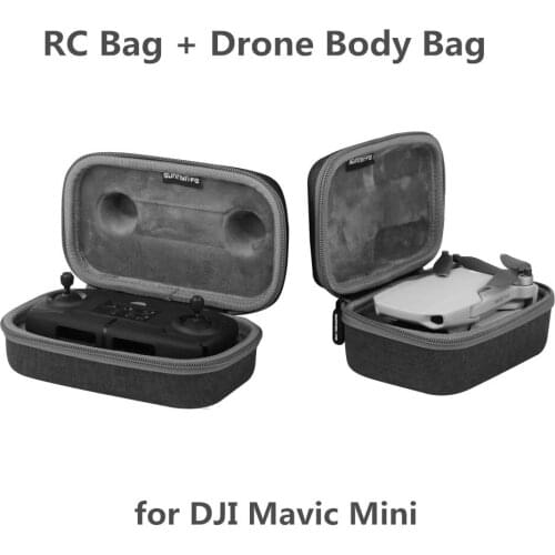 Portable Travel Cases Protective Shell Kit Storage Bag Carrying Case for DJI Mavic Mini Drone Remote Controller Accessories