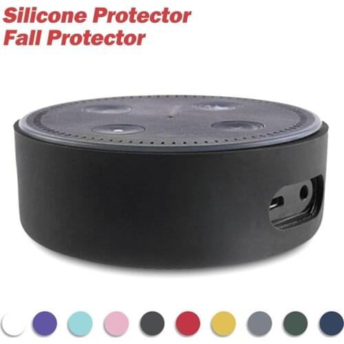 Smart Speaker Silicone Protector Fall Protector for Amazon Echo Dot (2nd Generation)