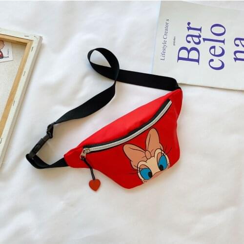 Cute Disney Cartoon Girl Boy Messenger Bag Mickey Mouse Winnie the Pooh Fashion Chest Shoulder Bag Minnie Coin Purse Kids Gifts