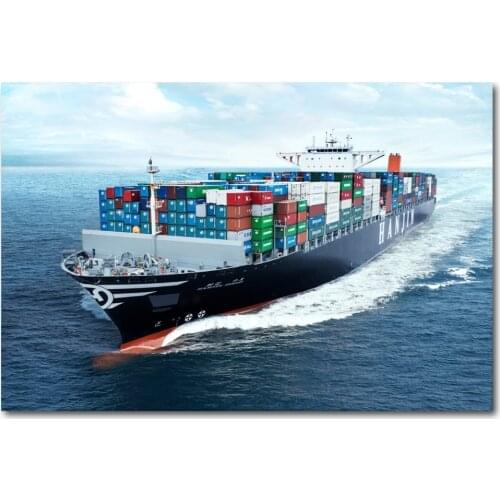 Tanker Ship Boat Transport Container Freighter Ocean Wall Art Posters Canvas Art Prints Art Paintings For Living Room Decor