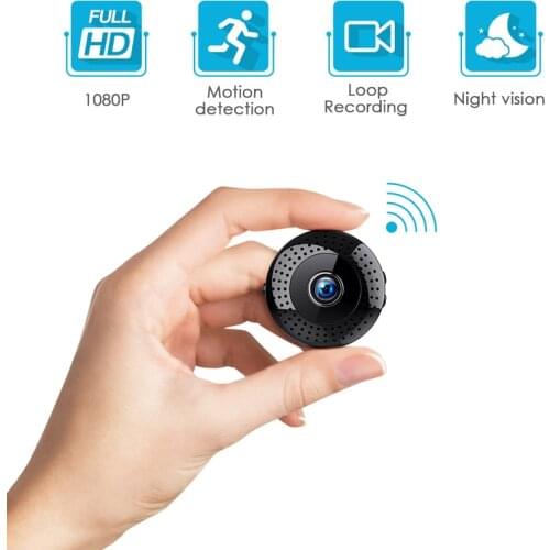 HD L27 Smart Camera WIFI Alarm Motion Detection 140 Degree Angle View Loop Recording Multi-angle Rotating Bracket Night Vision