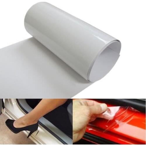 Universal Invisible Car Door Sill Edge Guard Paint Protection Scratch Film Sheet Sealing Trim Molding Car Styling Accessories