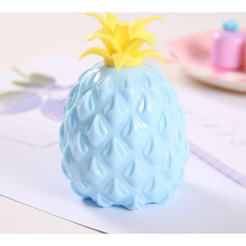 Fun Soft Pineapple Anti Stress Ball Stress Reliever Toy for Children Adult Fidget Squishy Antistress Creativity Sensory Toy Gift