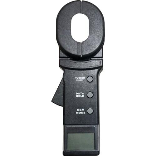 Clamp Ground Resistance Tester Earth Clamp Meter Loop Resistance Test Set Leakage Current Detector