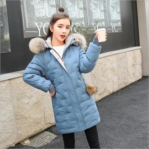 5XL Plus Size Women Parkas Winter Coats Faux Fur Hooded Outerwear Casual Solid Long winter jacket women 6 Colors Z146