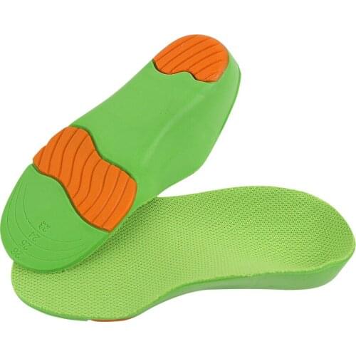 Children Orthotic Insoles Kids Orthopedic Insert Flat Feet Plantar Fasciitis Toe In Foot Problem Arch Support Soft Heel 1 Pair
