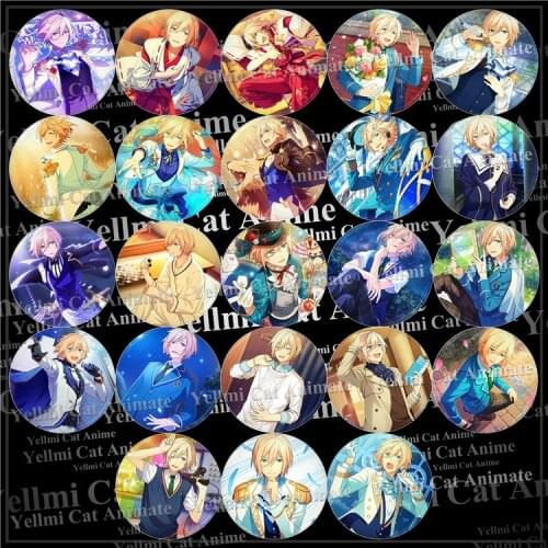 1pc Ensemble stars Fine badge cartoon idol dream Tenshouin Eichi Brooch Pins Brosche