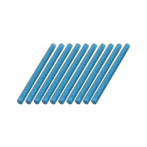 10 Pcs 100mmx7mm Shinning Blue Hot Melt Glue Adhesive Stick for Heating Gun