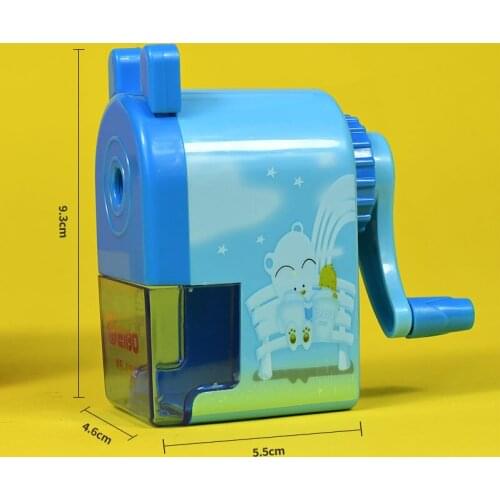 A002pencil sharpener pencil cutter Rotary pencil sharpener Office School sharpener knife smooth sharpening school stationery
