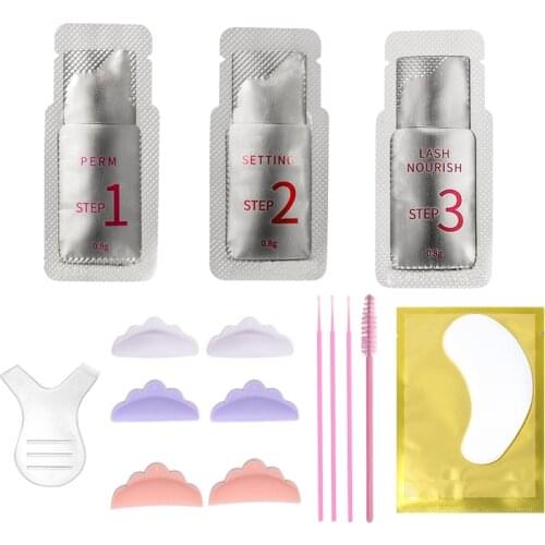 Free shipping Fast Perm 1 pairs/lot sachet lift Lotion 0.8g/per pairs lashes lift 5 minutes stereotype hygiene Convenience Use