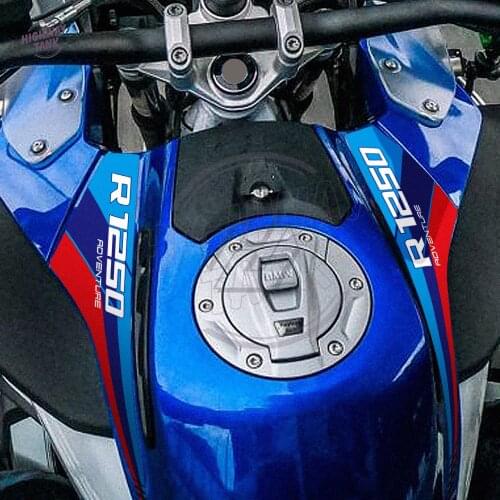 Motorcycle Fuel Tank Pad Sticker Case for BMW Motorrad R1200GS R1250GS Adventure 2014-2018
