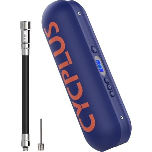 CYCPLUS A3 Blue Electric Bicycle Portable Air Pump High Pressure 150psi Bike Tire Inflator Cycling Accessories