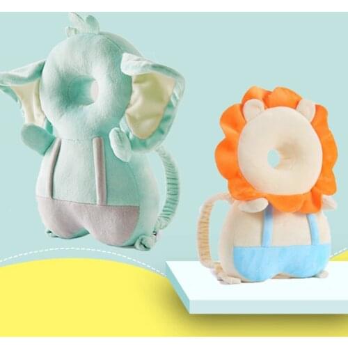 Baby Pillow Head Protection Pad Angel Wings Protect Neck Drop Resistance Cushion Toddler Head Back Protector Safety Pad