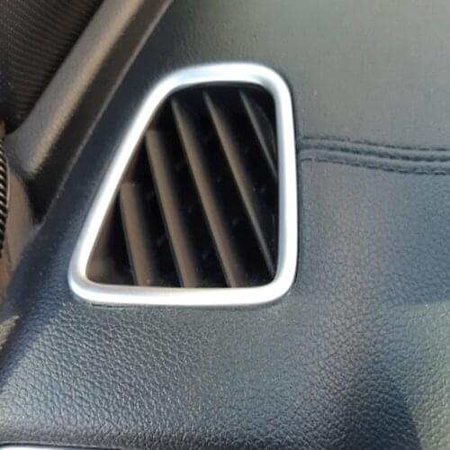 For Kia Sportage 4 QL 2016-2018 2019 2020 ABS Matte Air Vent Trim Sequins Air Conditioner Outlet Sticker Air Vent Sticker