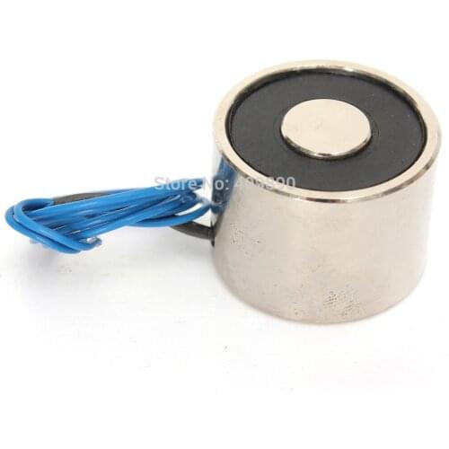 10PCS/LOT DC12V 5W Electric Magnet Solenoid Lift Electromagnet 22LB/10kg Lifting Force