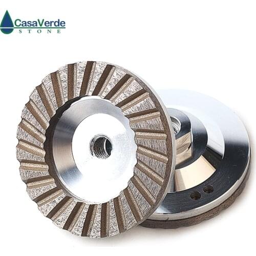 DC-ACW 1pcs/carton diameter 100mm (4 inch) aluminum backer diamond grinding wheels for grinding stone