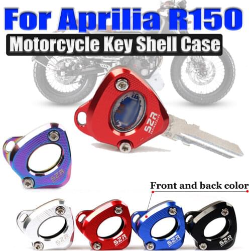 Motorcycle keys cap Redress decoration key head aluminum keys Protective cover For Aprilia CR150 APR150 CR 150
