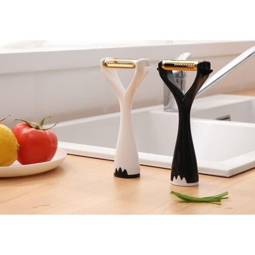 Kitchen stainless steel standing peeler multifunctional potato grater modern minimalist fruit peeler vegetable slicer