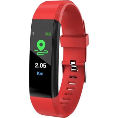 Heart Rate Monitor Pedometer Fitness Tracker smart band bracelet 115plus
