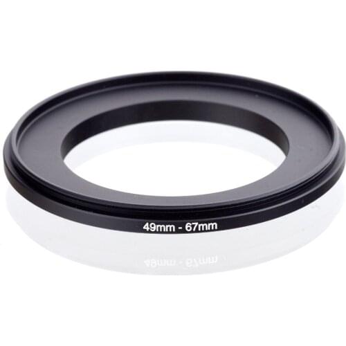 RISE(UK) 49mm-67mm 49mm to 67mm Male to Male Coupling Step Ring Adaptor 49-67 Dual Male