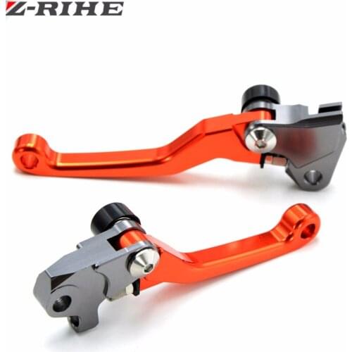 CNC Pivot Foldable Clutch Brake Lever Dirt Bike Off Road For 250XC-F/XCF-W 250/300XC-W 300EXC (SIX DAYS) 350EXC-F/SIX 400EXC