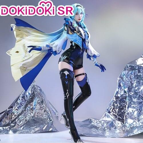 PRE-SALE DokiDoki-SR Game Genshin Impact Cosplay Costume Eula Costume Game Genshin Impact Cosplay
