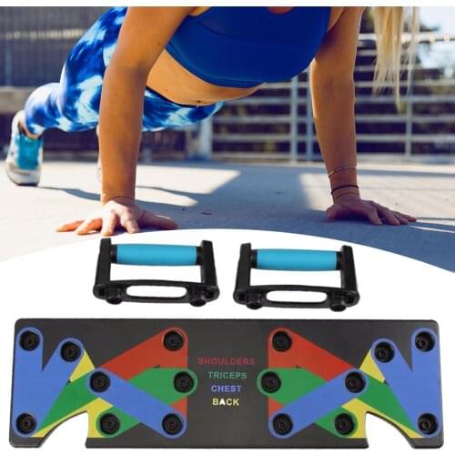 Push Up Board Balance System Exercise Workout Push-up Rack Stands Body Building Training 4 Modes Fitness Equipment with Handles