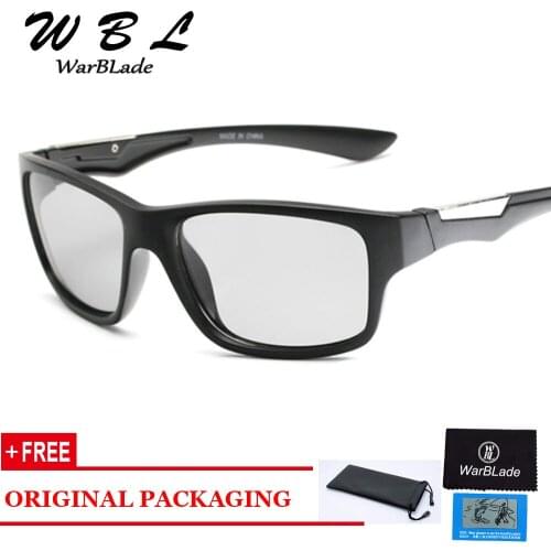 2018 New Mens Photochromic Polarized Sunglasses Anti-UV Driving Eyewear for Men Women Drivers UV400 Sun Glasses Male Eyeglasses