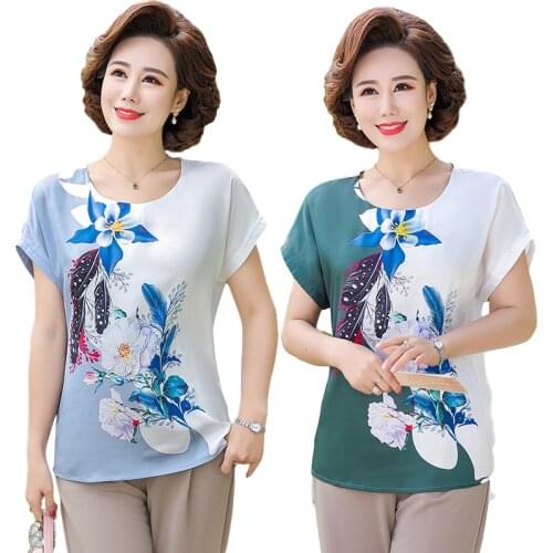 TQGQG Women's Silk T-Shirts