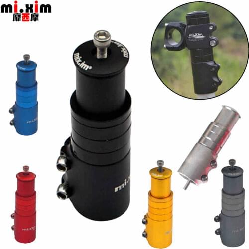 Aluminum Alloy Bicycle Stem Increased Control Tube Extend Handlebar Stem Heighten Bike Front Fork Bicycle Parts Accessories