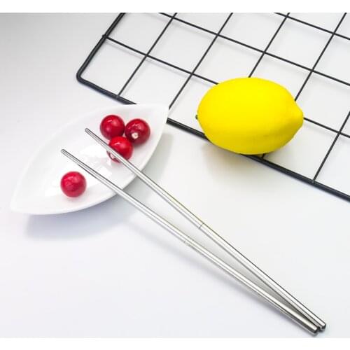 1 Pair Stainless Steel Folding Removable Chopsticks Portable Tableware Sushi Food Sticks for Outdoor Camping Travel Picnic