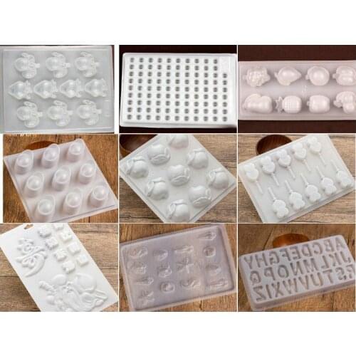 1 pcs pp moon cake mold chocolate Mould Pastry jelly diy Kitchen tool