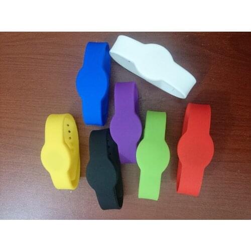 500pcs TK4100 125khz ID bracelet rfid wristbands silicone wristband