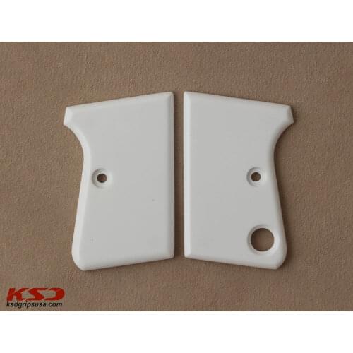 KSDGrips Brand for Astra Cub 2000 Compatible White Acrylic Grip for Replacement