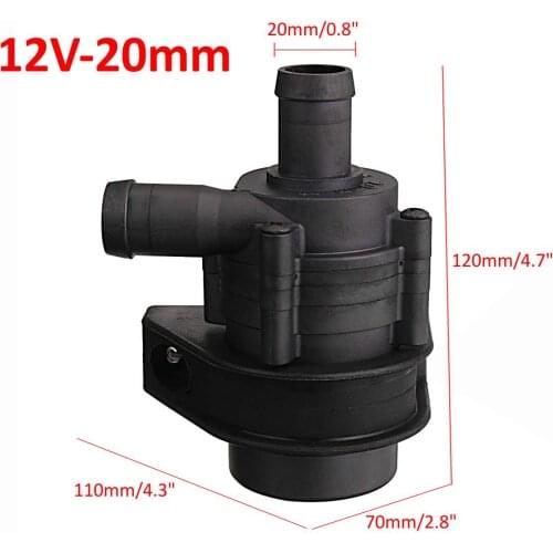 12V 24V 16mm/20mm 2M adjustable speed DC brushless water pump large flow water heater pressurized circulating pump